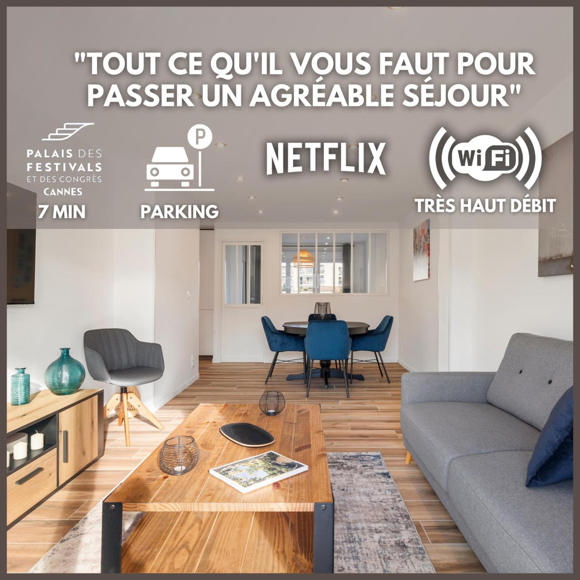 Private Apartment - Family - Palais Des Festival - Parking - Cannes Luaran gambar
