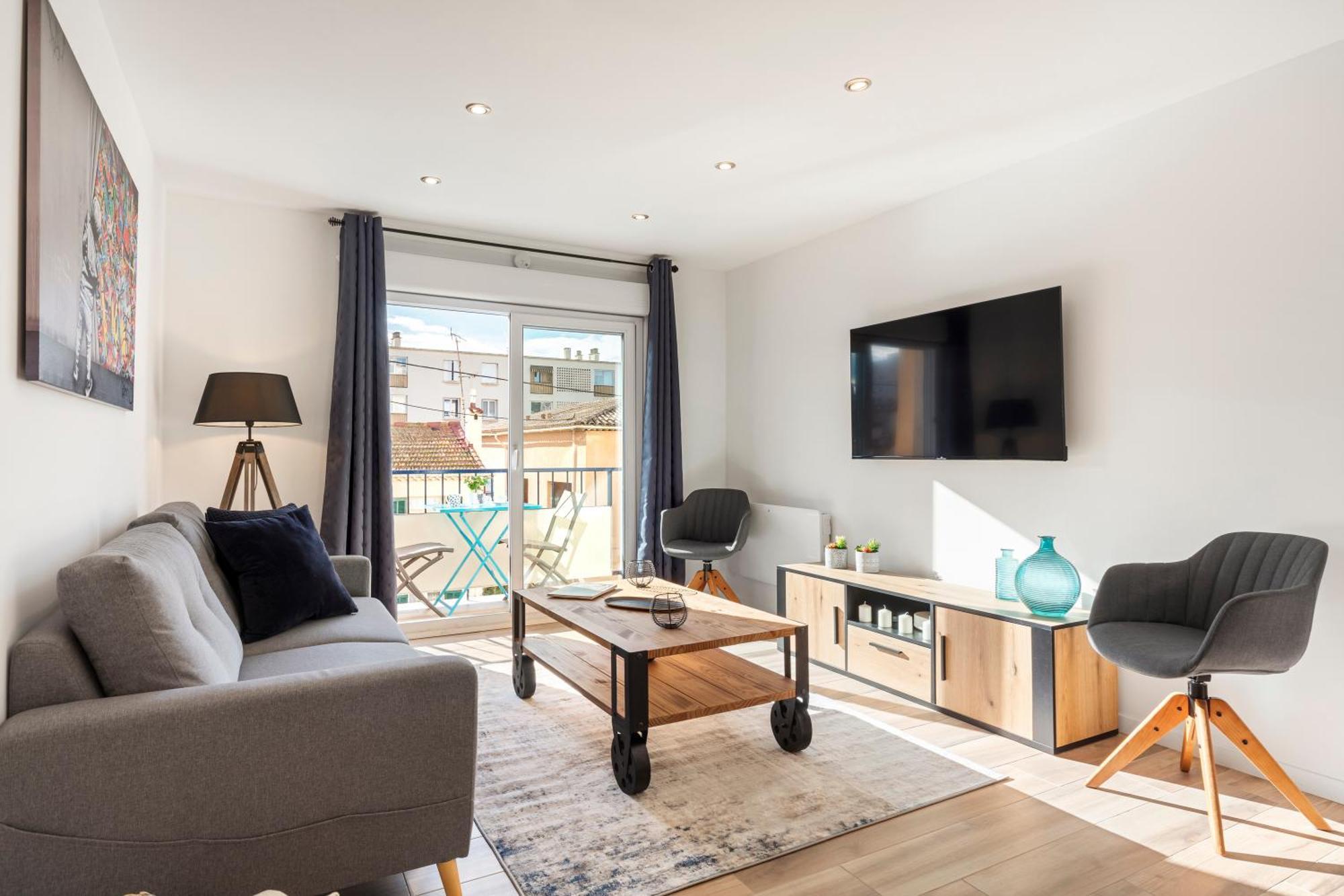 Private Apartment - Family - Palais Des Festival - Parking - Cannes Luaran gambar