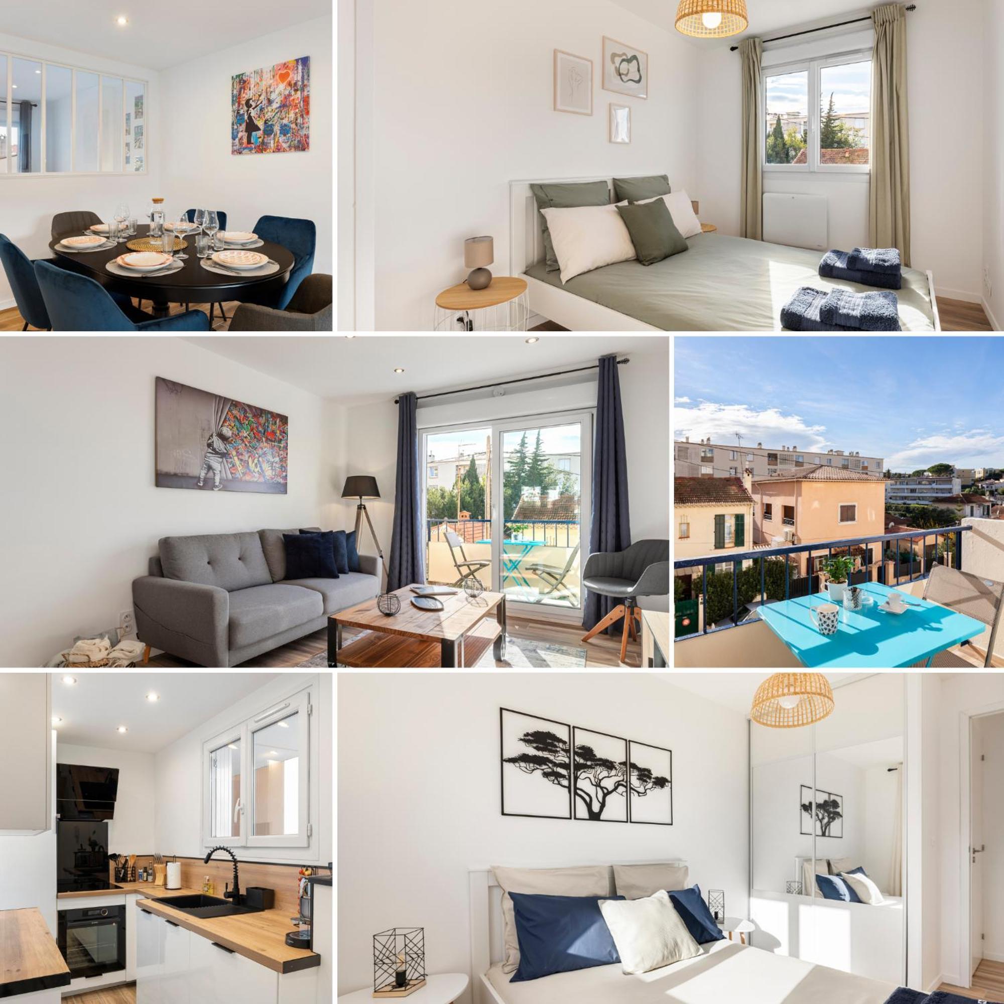 Private Apartment - Family - Palais Des Festival - Parking - Cannes Luaran gambar